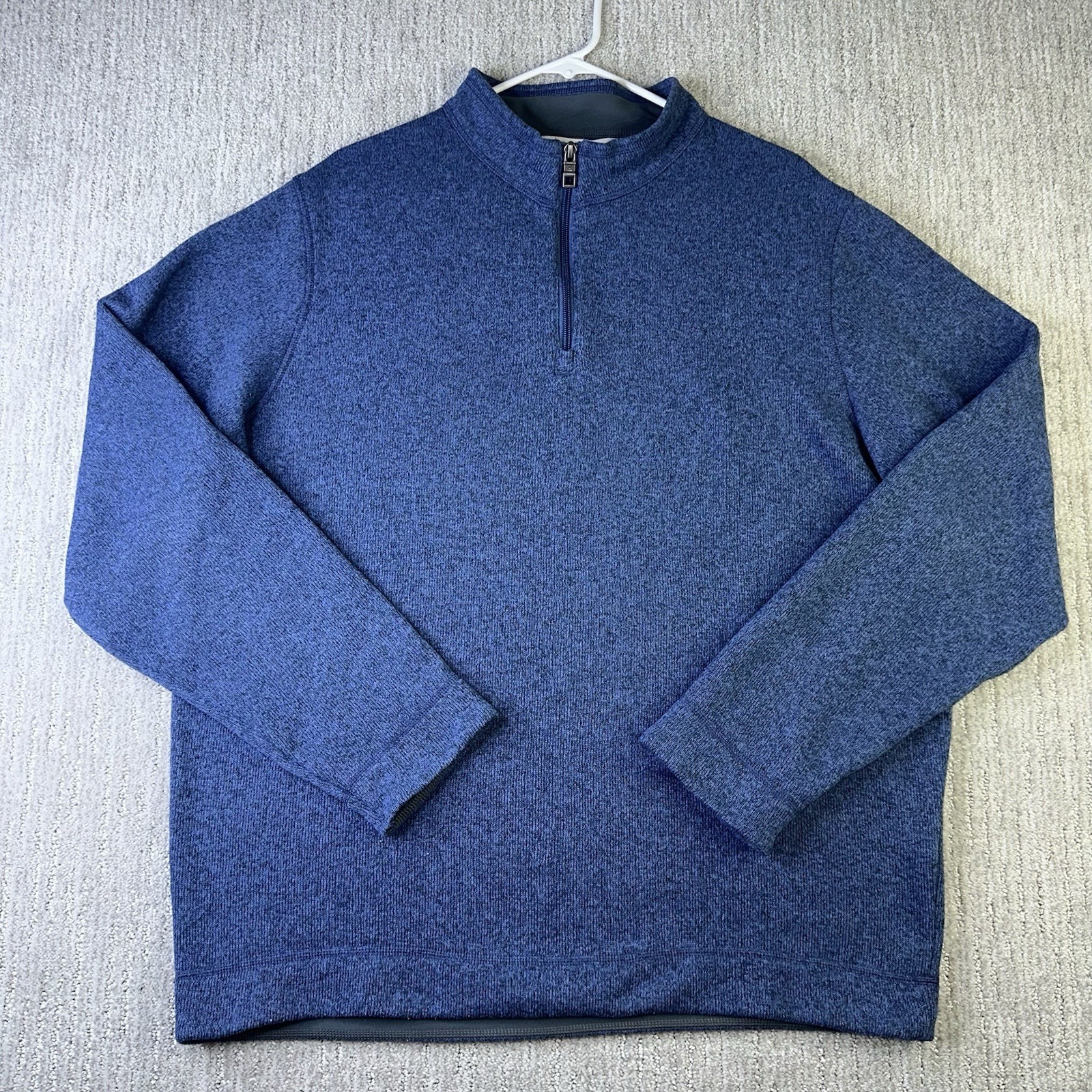 Peter Millar Star Dust Crown Fleece Quarter Zip Sweater Golf Performance Mens XL