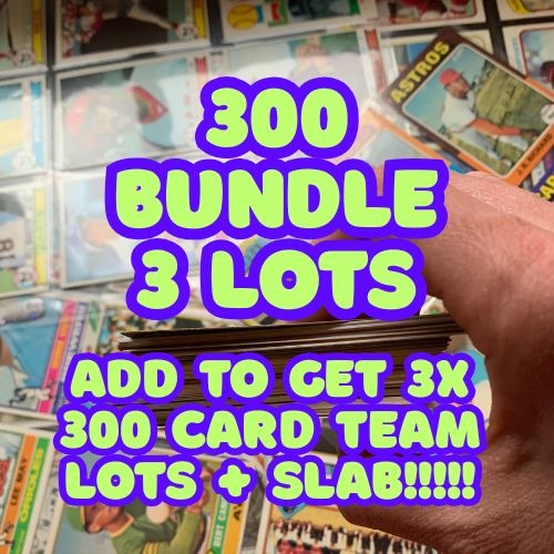 MULTIPLE 300 - 3 LOTS