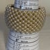 Beautiful Pearl Wide Cuff Bracelet in Gold Tone for any occasion
