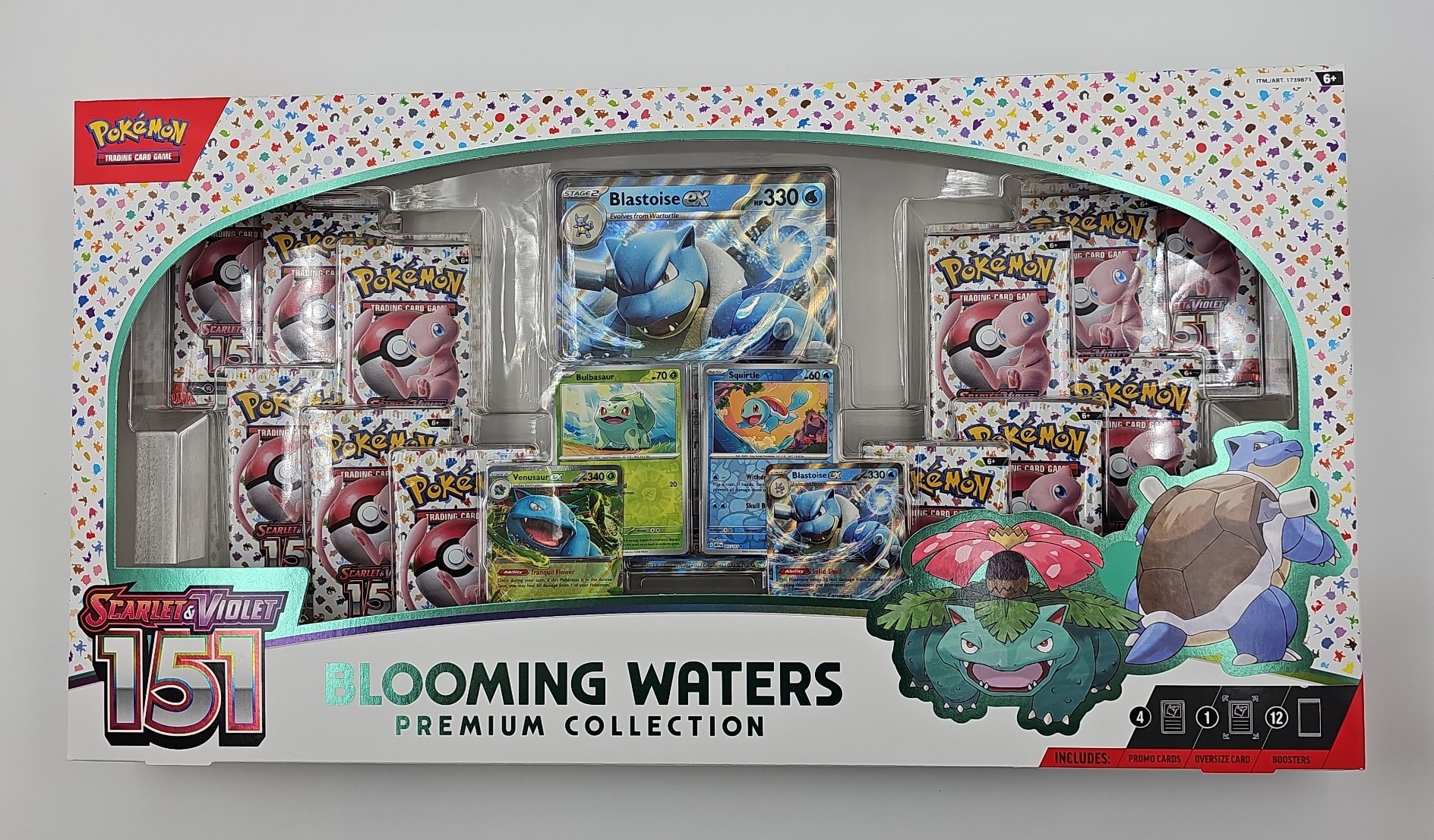 Pokemon Blooming Waters Premium Collection Skarlet & Violet 151