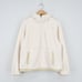 The North Face Campshire Fleece Half Zip Hoodie Gardenia White Gravel Medium