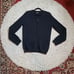 APC Sweater Full Zip Front Rue Madame Paris Size Small S Long Sleeve Wool Winter