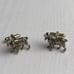 Vintage Gold Tone Irish Setter Dog Lover Mens Event Formal Cufflinks Cuff Links