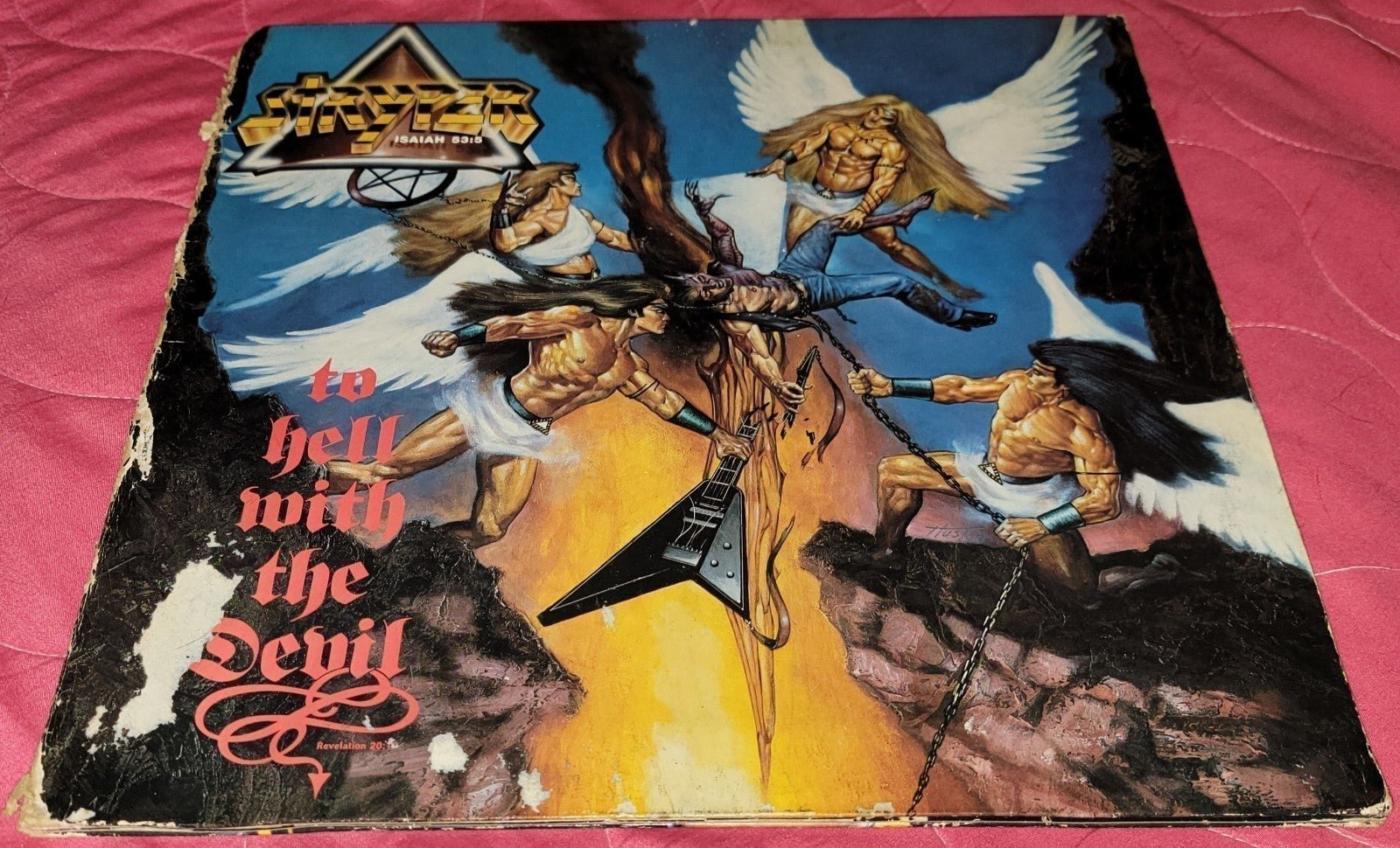 STRYPER~TO HELL WITH THE DEVIL~1986~ENIGMA~VINYL LP