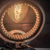 Steampunk style Night Lamp , Handmade car part lamp