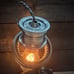 Steampunk style Night Lamp , Handmade car part lamp