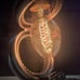 Steampunk style Night Lamp , Handmade car part lamp