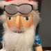 Vacationing Santa Nutcracker Tropical Santa