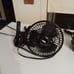 Skillet, water boiler, and fan for a veh