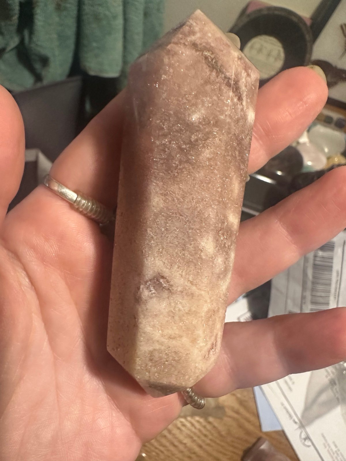 Pink amethyst dt 100 grams