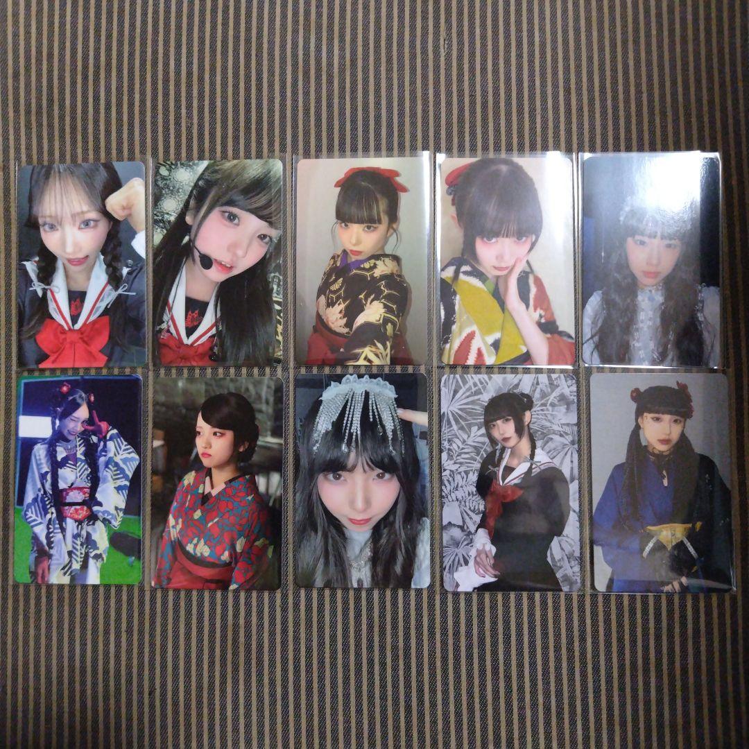 Phantom Theta Trading Card Cheki Theta's Evening Festival Complete Set of All Types