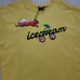 BBC Icecream T Shirt Mens XL Yellow Billionaire Boys Club NWT
