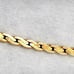 14k yellow Italian gold bracelet 7” w/spring clasp