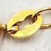 14k yellow Italian gold bracelet 7” w/spring clasp