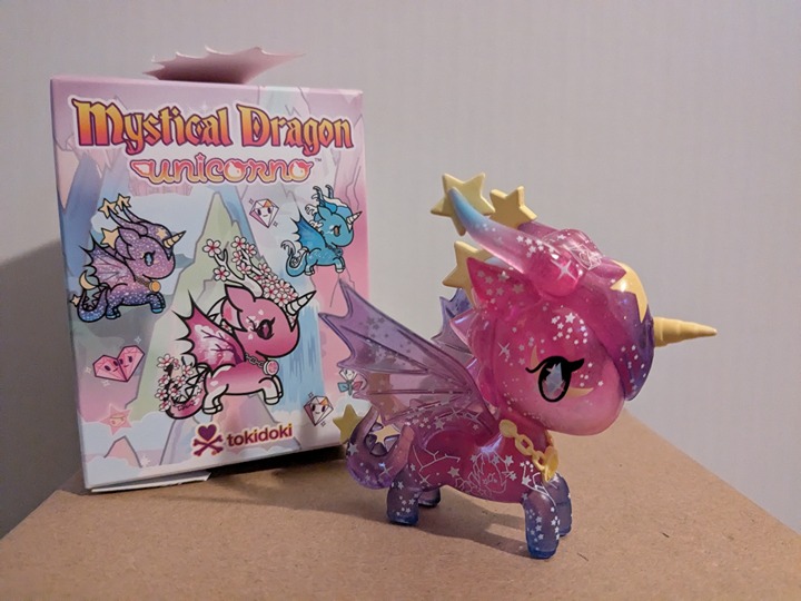 FREE SHIP Tokidoki Shooting Star Dragon Unicorno Figure - Mystical Dragon Series