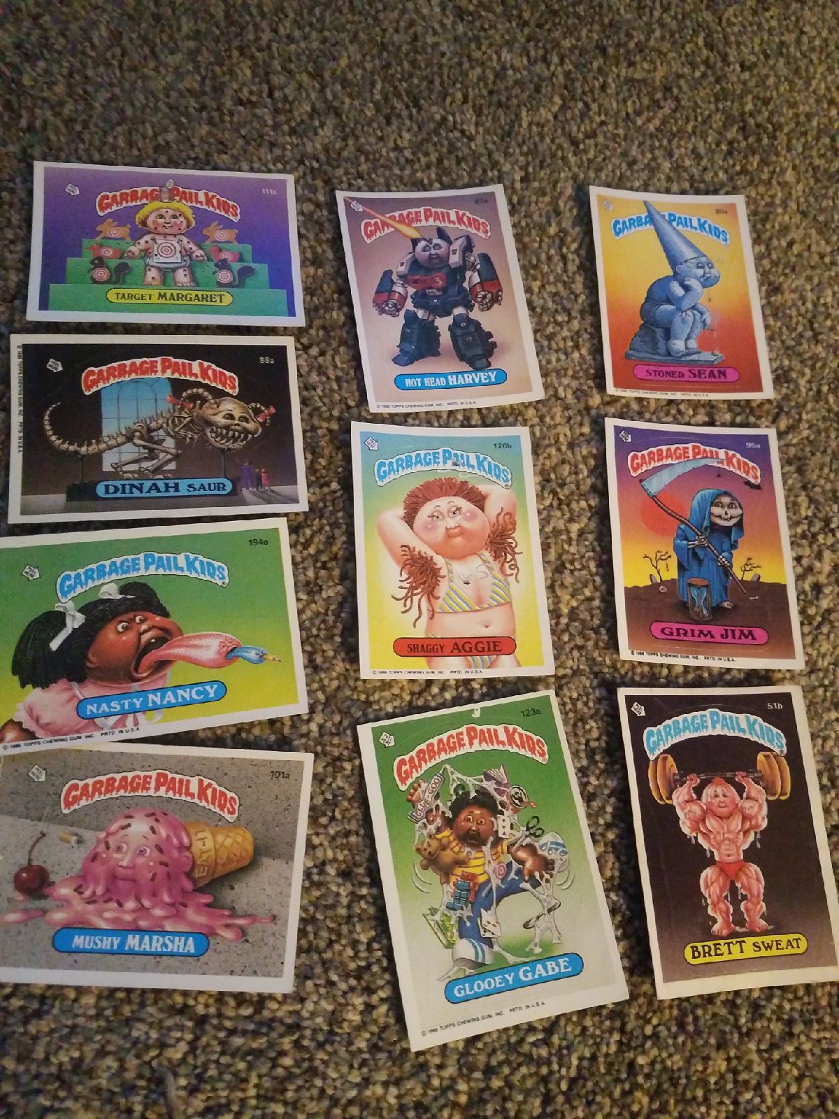 garbage pail kids cards