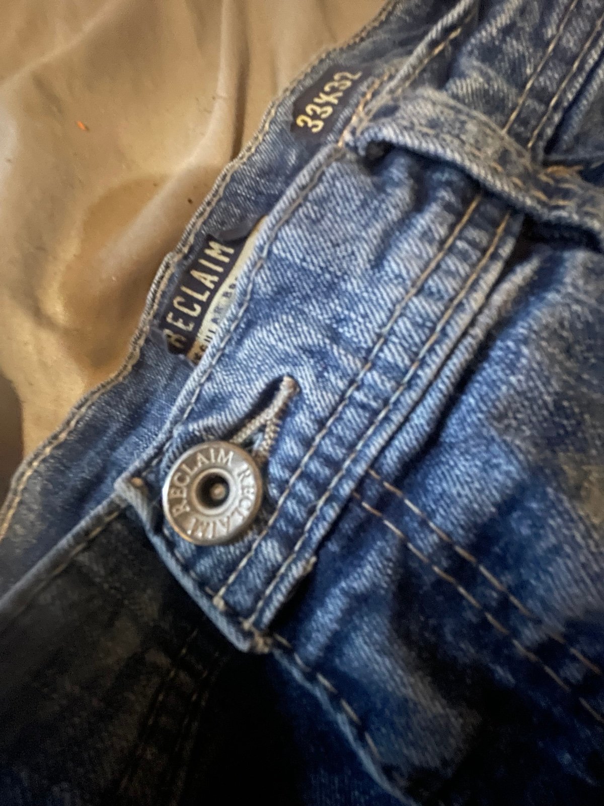 rock and roll jeans bootcut size 30 reclaim jeans size 33x 32 boot cut