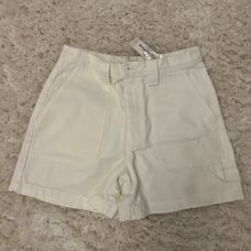 Alex Mill ivory Denim shorts size 6