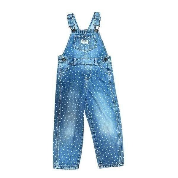 Osh Kosh B’Gosh Girl’s Vintage Denim Overalls 3T