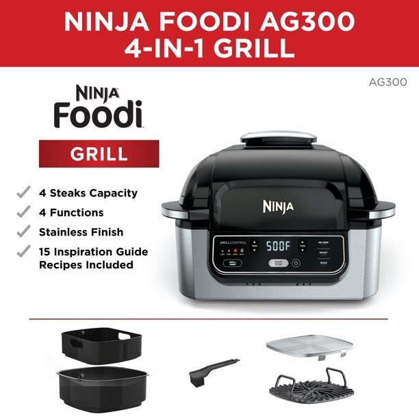 Ninja Foodi 5-in-1 Indoor Grill