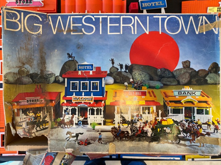 Sears Big Western Town Playset