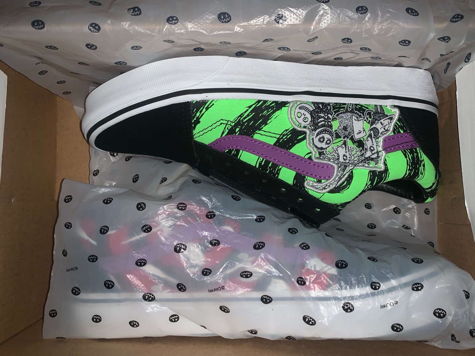 Disney The Nightmare Before Christmas Lock Shock & Barrel Classic Vans