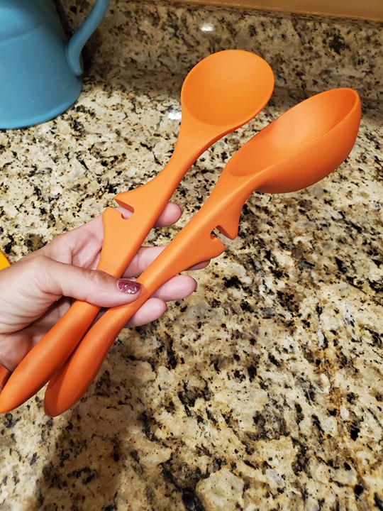 Rachael Ray Tools & Gadgets 2-Piece Lazy Tools Set, Orange - 51682