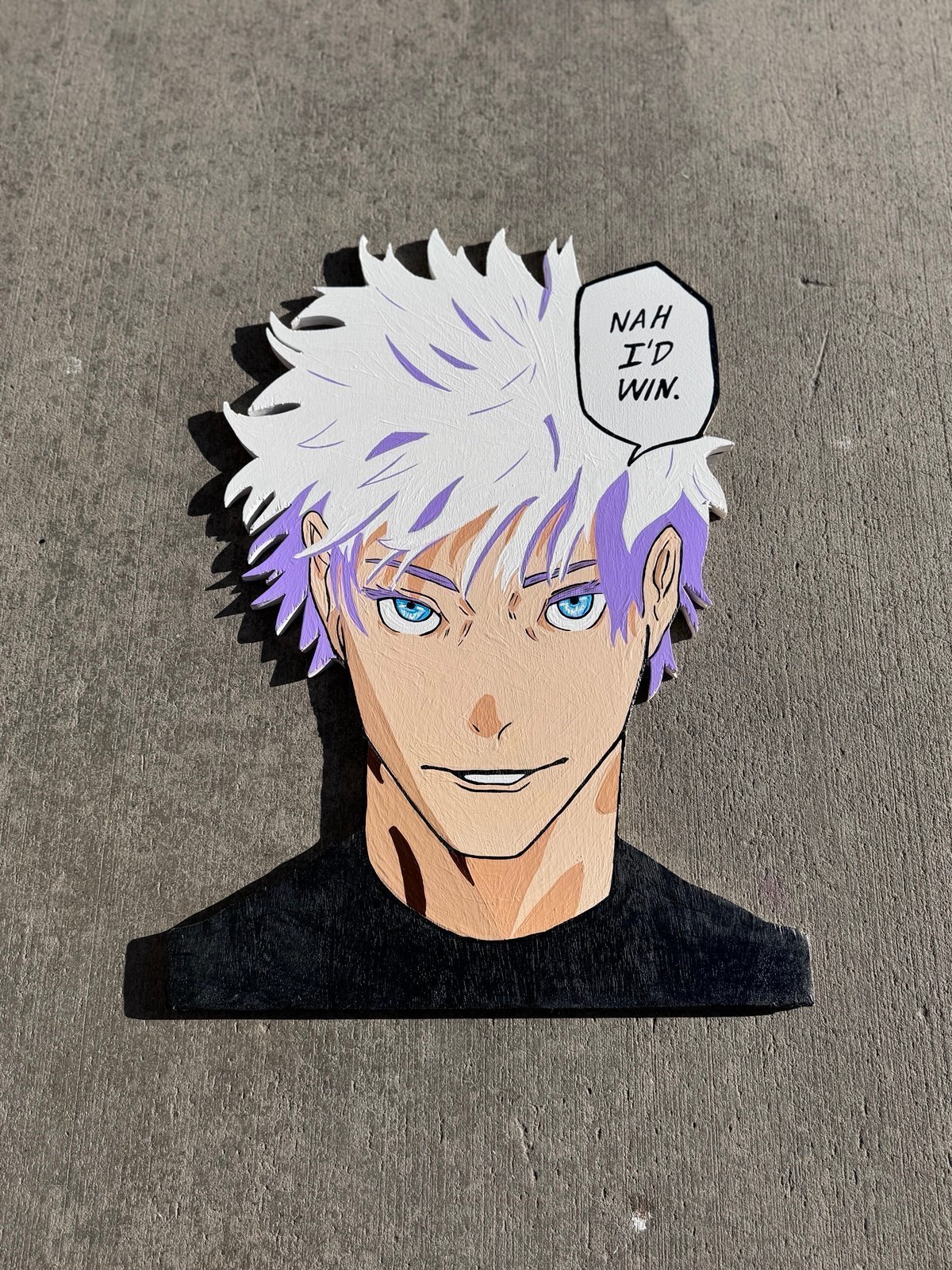 Gojo Custom WoodCut out