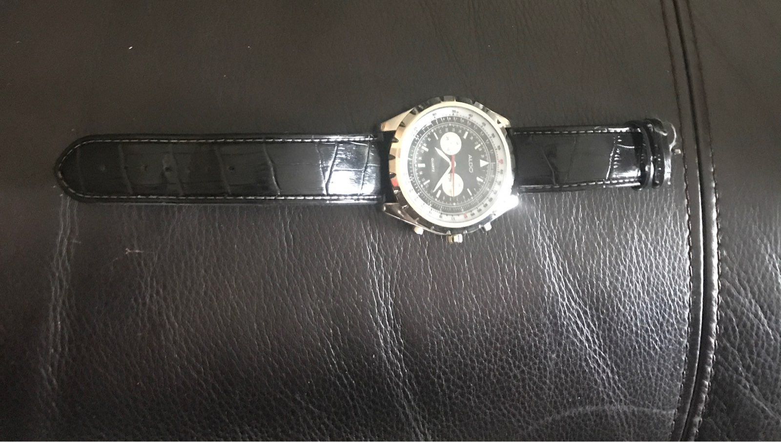 ALDO black watches for men