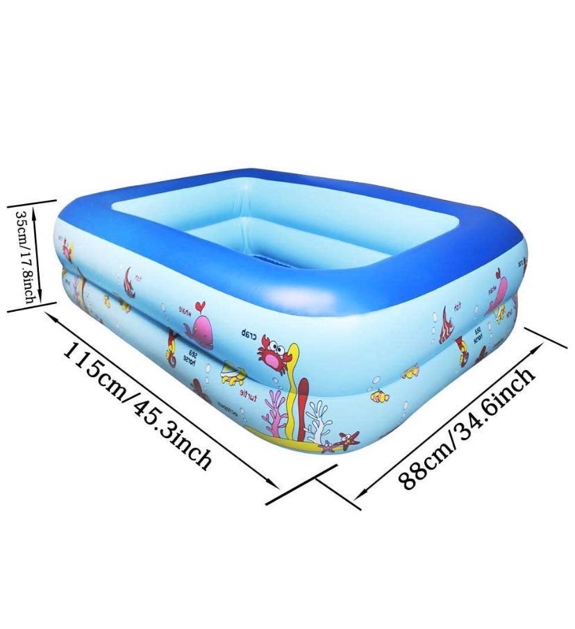 inflatable pool kiddie pool splash swim