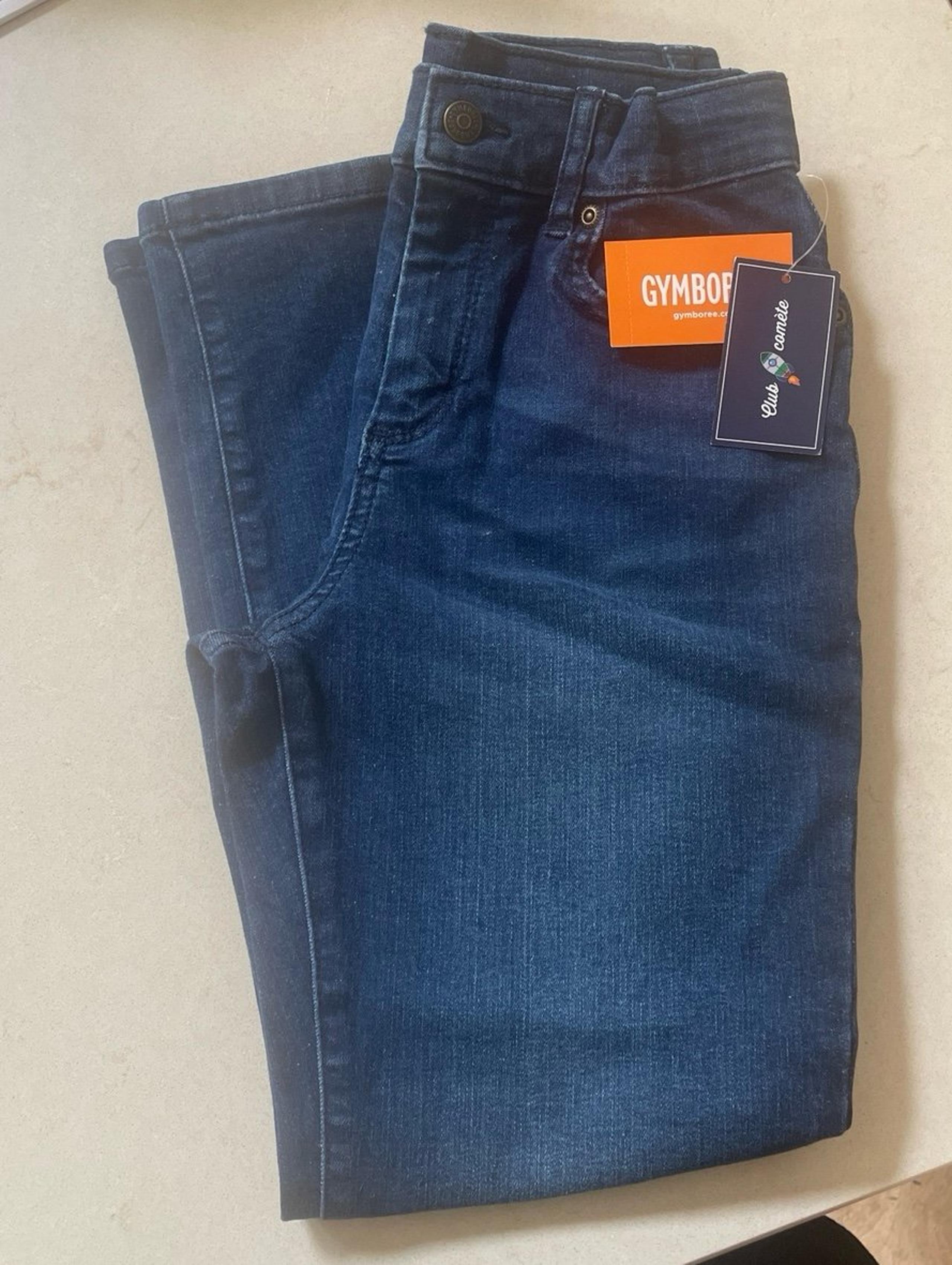 Gymboree size 7 boys denim club comete