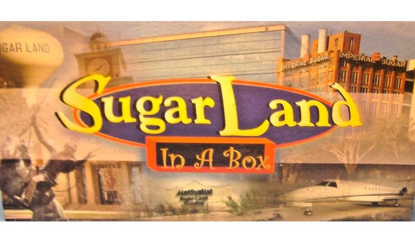 Sugar Land In A Box Board Game A Real Es