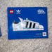 USED - LEGO Adidas Originals Superstar shoe (10282) shoe box and sneaker