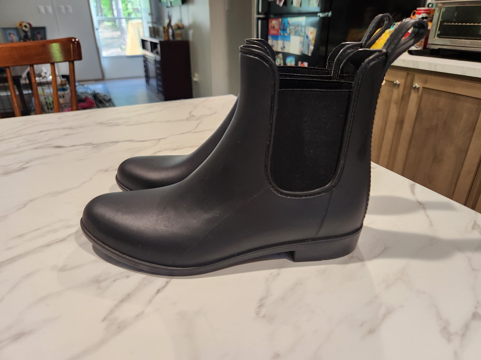 Sam Edelman Tinsley Classic Black Matte Rainboot Womens 9W