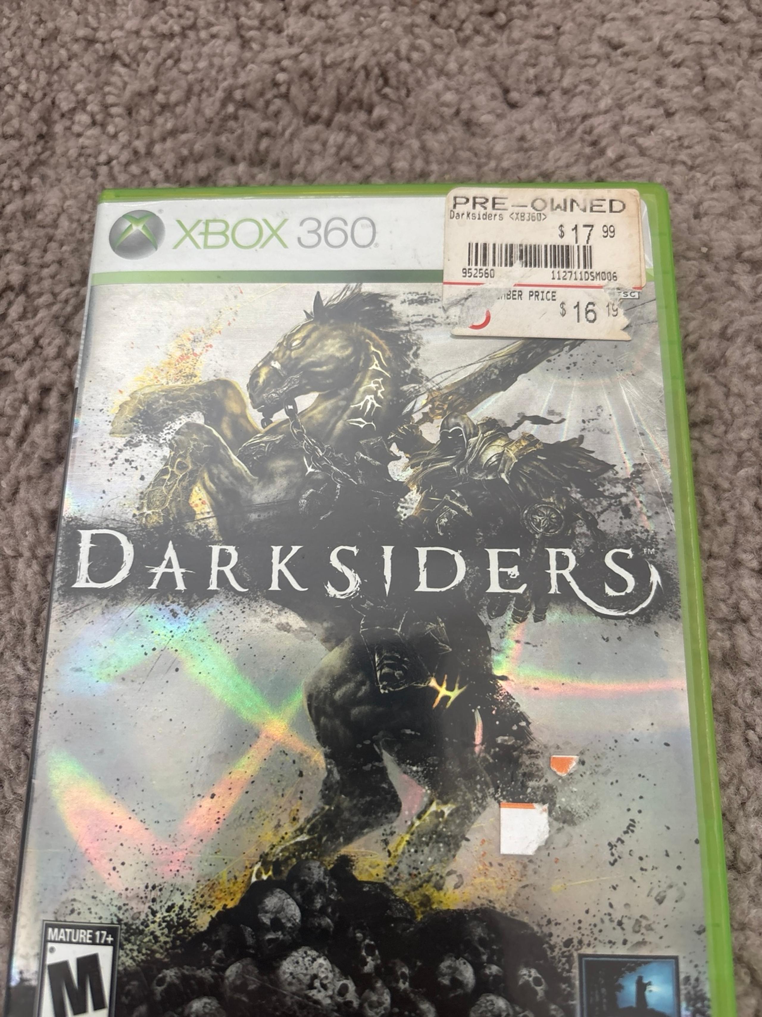 Xbox 360 Darksiders game