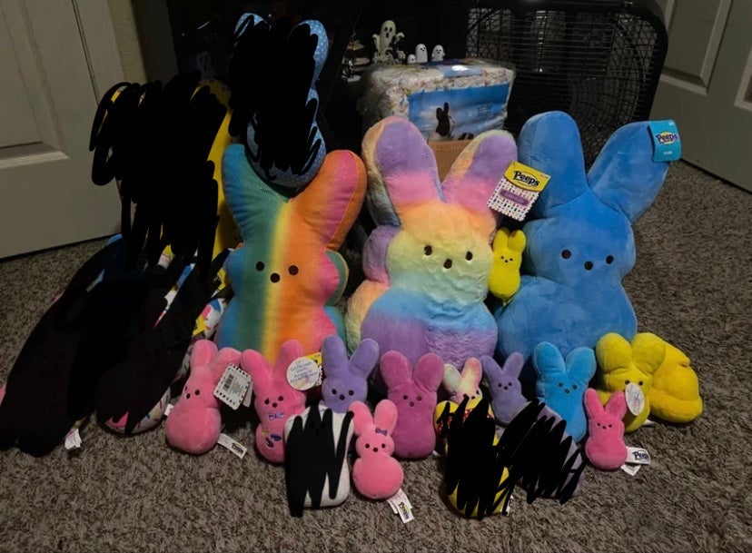 peeps plush lot and others