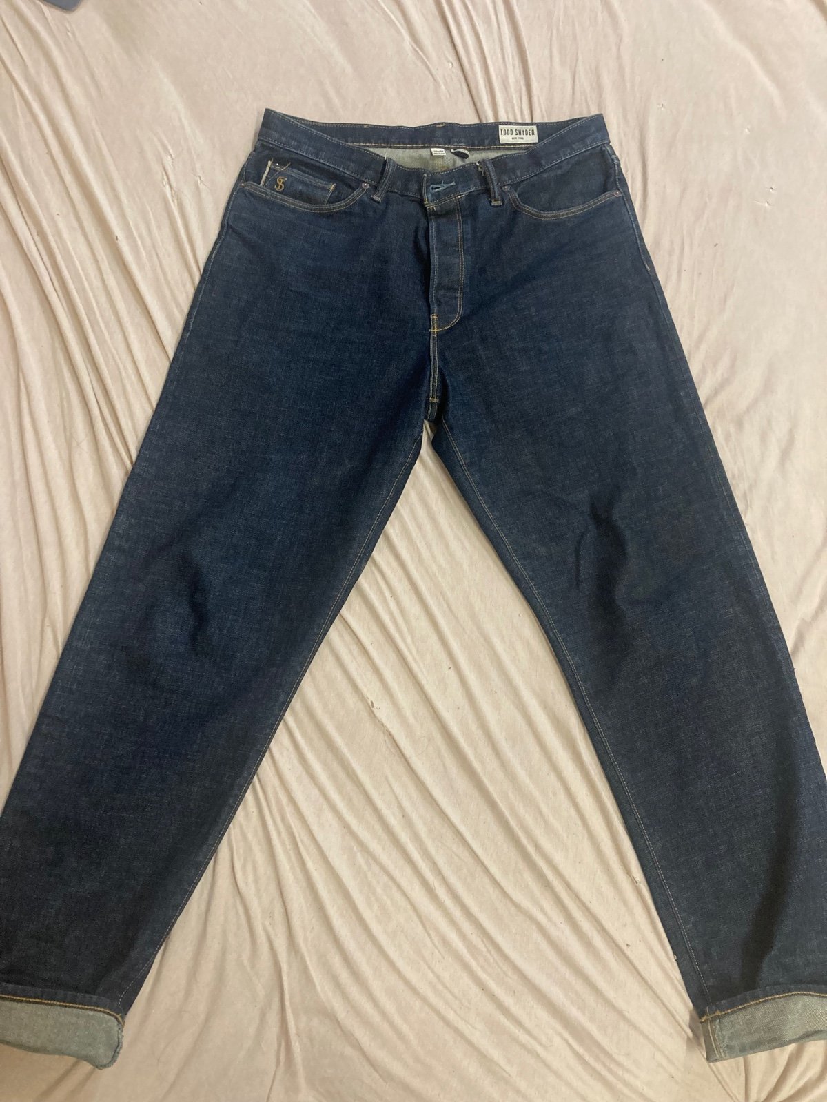 Todd Snyder oversized denim selvedge size 34X32