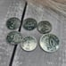 Woodstock 94 25th anniversary trade in silver coin money RARE and receipt collec