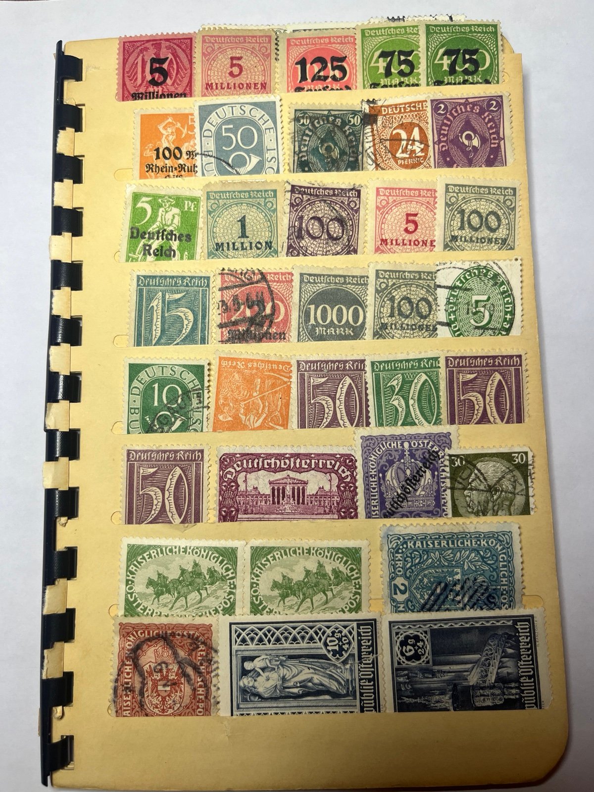 Foreign stamps