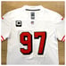 49ers Jersey Nick Bosa authentic quality Captain patch