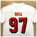 49ers Jersey Nick Bosa authentic quality Captain patch