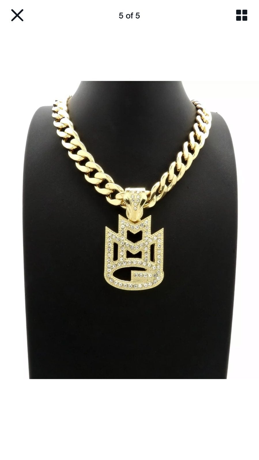 NEW RICK ROSS MMG Pendant &11mm18 CHAIN