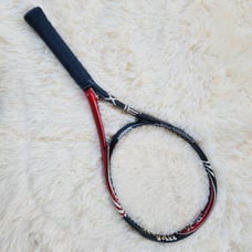 Wilson Khamsin Five Fx 3Lx 108 sq 4 3/8 red black tennis racket