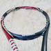 Wilson Khamsin Five Fx 3Lx 108 sq 4 3/8 red black tennis racket