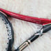 Wilson Khamsin Five Fx 3Lx 108 sq 4 3/8 red black tennis racket