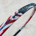 Wilson Khamsin Five Fx 3Lx 108 sq 4 3/8 red black tennis racket