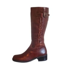 CIVICO10 Brazilian Made Distressed Leather Boots Size 9