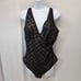 SHAPELLX Size 2XL Lace Body Suits for Women Tummy Control Black Shapewear Bodysu