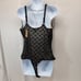 SHAPELLX Size 2XL Lace Body Suits for Women Tummy Control Black Shapewear Bodysu