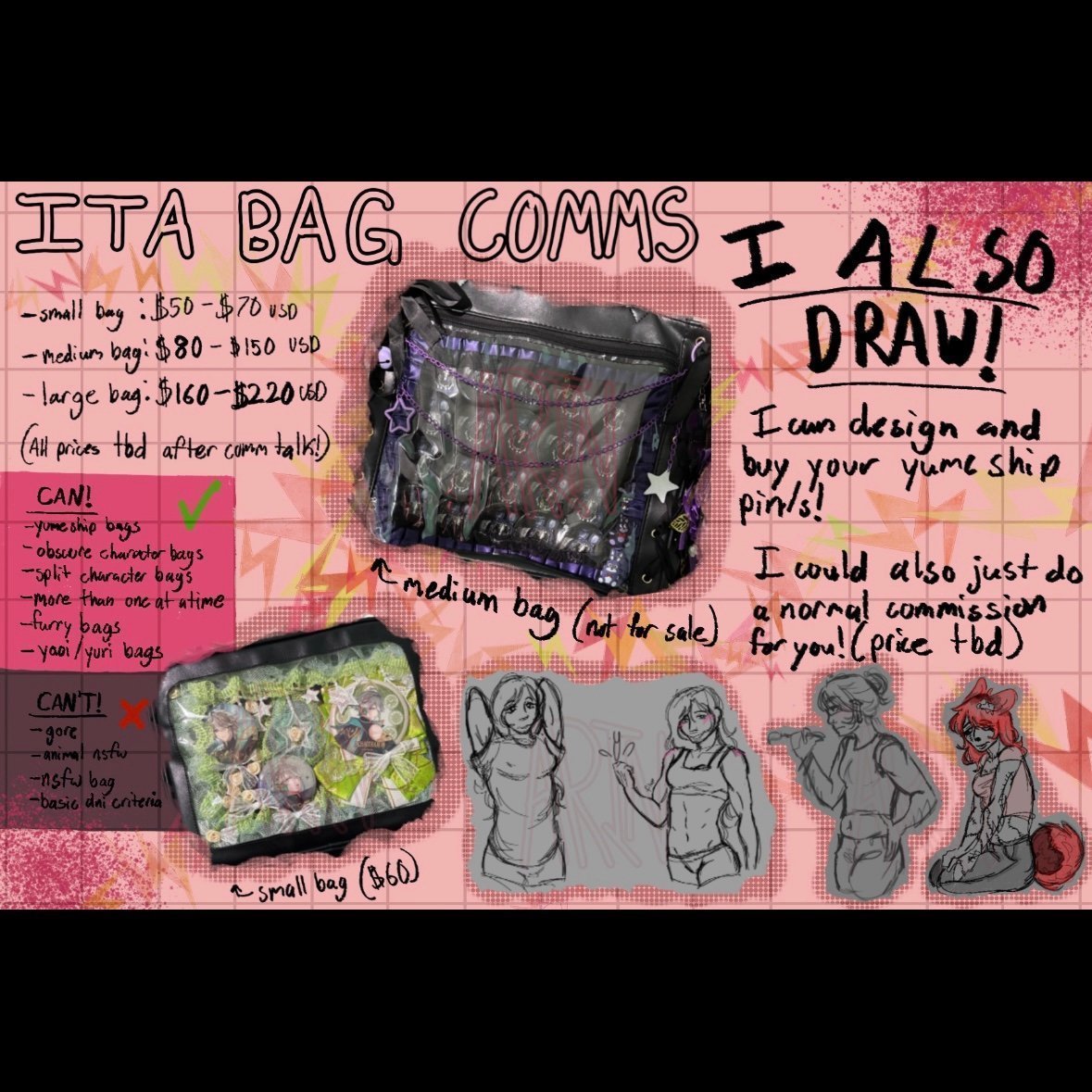 ITA BAG & NORMAL COMMISSIONS!!
